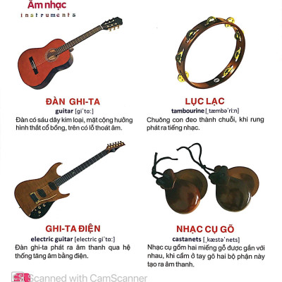 Từ Điển Tranh Dành Cho Thiếu Nhi - Giao Thông, Thể Thao, Âm Nhạc