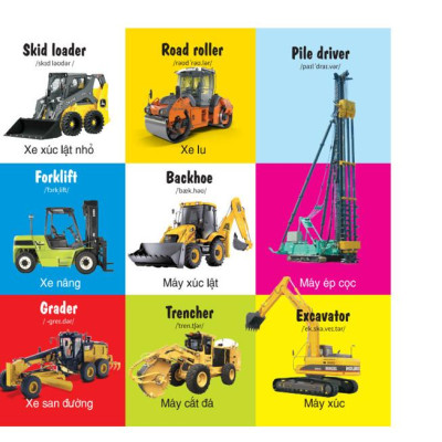 100 Từ Đầu Tiên - Các Phương Tiện Giao Thông - Song Ngữ (VT)