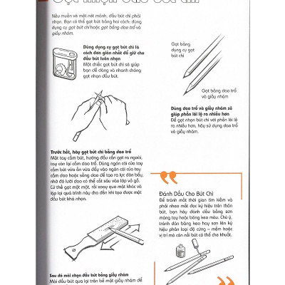 Bí Quyết Vẽ Tranh Chì Cho Người Mới Bắt Đầu (Tái Bản 2024)