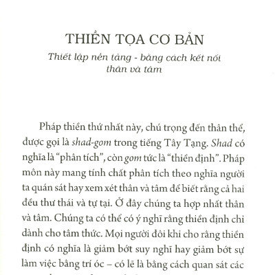 Tâm Thư Thái - 7 bước đi sâu vào Thiền định