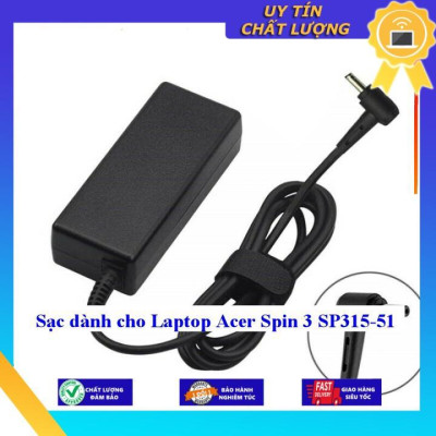 Sạc dùng cho Laptop Acer Spin 3 SP315-51- Hàng Nhập Khẩu New Seal