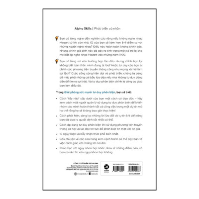 Giải phóng sức mạnh tư duy phản biện