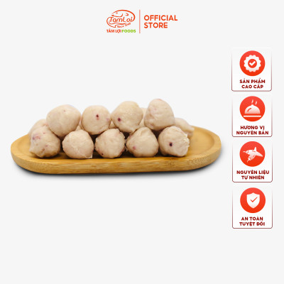 Mực viên Tâm Lợi, loại cao cấp - Hương vị tự nhiên - Đảm bảo sức khoẻ - Giao nhanh trong 3h - 200gr