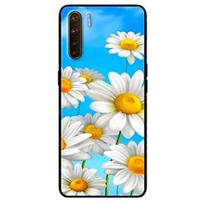 Ốp lưng dành cho Oppo Reno 3 - A91 mẫu Hoa Trắng Trời Xanh