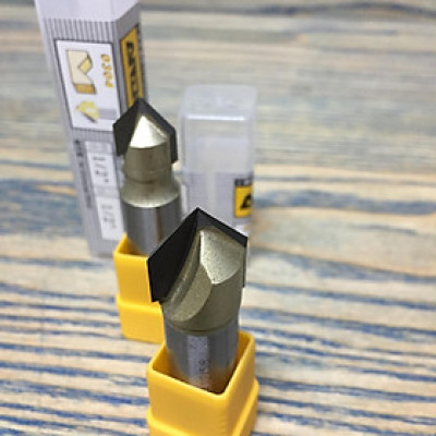 Mũi phay, mũi soi, mũi cắt rãnh chữ V 90độ 1/2"x5/8" (D=H=6.35mm) ARDEN