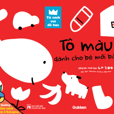 Tủ Sách Vui Để Học - Tô Màu Dành Cho Bé Mới Bắt Đầu