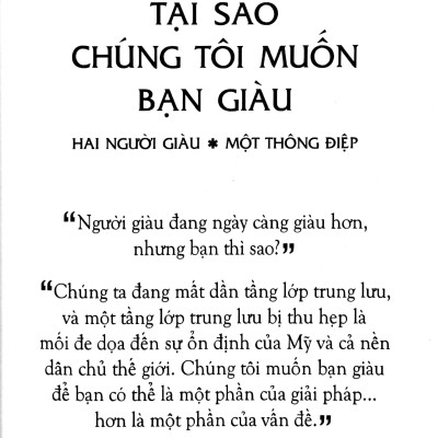 Tại Sao Chúng Tôi Muốn Bạn Giàu (Tái Bản 2022)