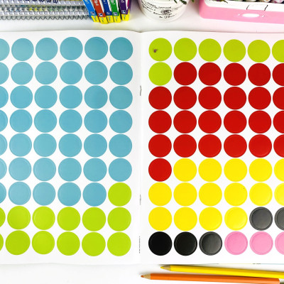 Sách - First Color & Sticker Book - Cuốn Sách Dán Hình Và Tô Màu Đầu Tiên Của Tớ - ndbooks