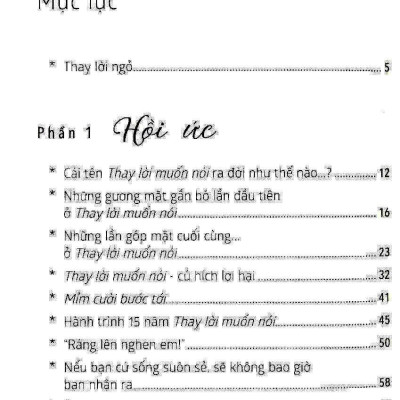 Thay Lời Muốn Nói - Thanh Xuân Tôi...