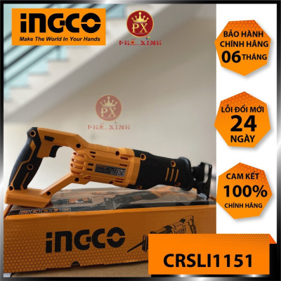 MÁY CƯA KIẾM DÙNG PIN LITHIUM INGCO CRSLI1151