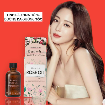 Tinh Dầu Dưỡng Da Và Tóc Chiết Xuất Hoa Hồng Rosenoa Rose Oil 60 mL