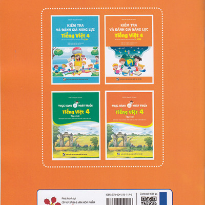 Sách - Kiểm tra và đánh giá năng lực Tiếng Việt 4 tập 1 (Biên soạn theo chương trình GDPT 2018)