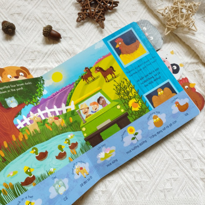 Sách tìm kiếm và khám phá - On the Farm - Tham quan nông trại