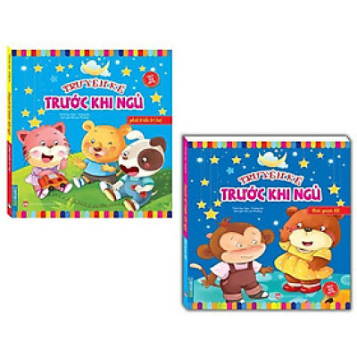 Sách - Truyện Kể Trước Khi Ngủ - Phát Triển Trí Tuệ + Thói Quen Tốt - Combo 2 Cuốn - Minh Thắng