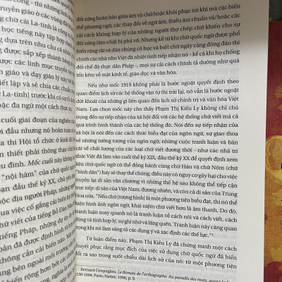 LỊCH SỬ CHỮ QUỐC NGỮ 1615-1919 . SÁCH CÓ KÝ TẶNG CỦA TÁC GIẢ