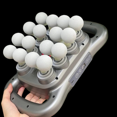 Máy Massage Toàn Thân Cầm Tay 16 Đầu, Máy Mát Xa Đấm Lưng 16 Đầu GDV JBD-086 - Hàng Chính Hãng