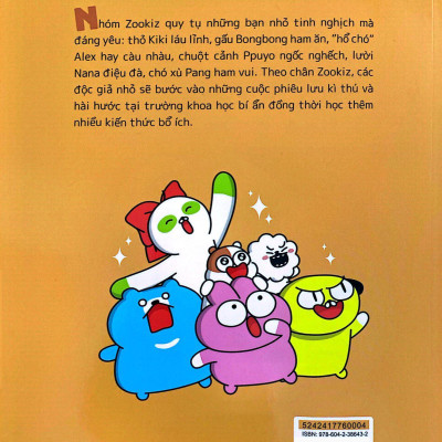 Sách - Zookiz Và Trường Khoa Học Bí Ẩn - Tập 4 - Phiêu Lưu Giữa Đảo Hoang