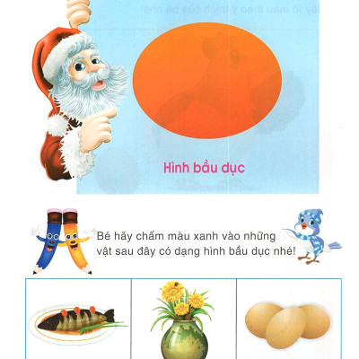 Làm Quen Môn Toán Bé Học Tập 5: Hình Dạng