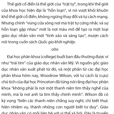 Biện hộ cho một nền giáo dục khai phóng