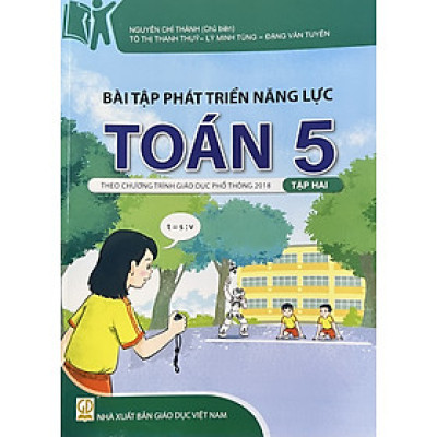 ￼Sách -Bài Tập Phát Triển Năng Lực Toán 5 -Tập hai  (Theo Chương Trình GDPT 2018)