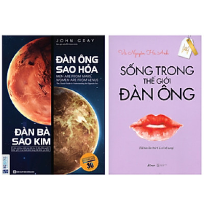 Combo 2Q: Đàn Ông Sao Hỏa Đàn Bà Sao Kim + Sống Trong Thế Giới Đàn Ông