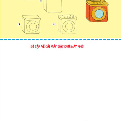 Sách - Sách Tô Màu - Bé Tập Làm Họa Sĩ - Bé Tập Vẽ Các Đồ Vật