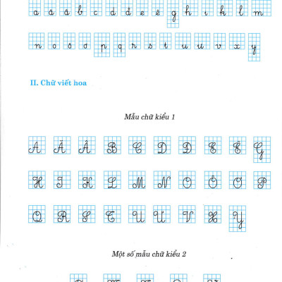 Vở Ô Li Theo Mẫu Chữ Lớp 2 - Tập 1 (Bám Sát SGK Chân Trời Sáng Tạo) HA