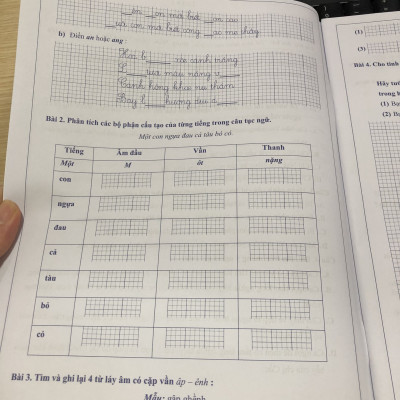 Bài Tập Tuần Tiếng Việt 4 Học kì 1