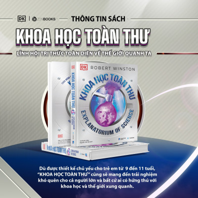 (Bìa Cứng, In Màu) KHOA HỌC TOÀN THƯ - Explanatorium of Science - Robert Winston - Zenbooks
