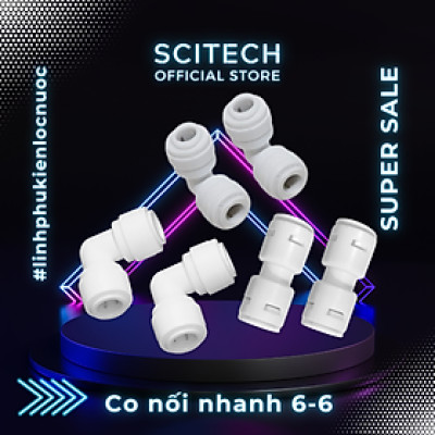 Co nối nhanh 2 đầu dây dùng trong máy lọc nước - Hàng chính hãng