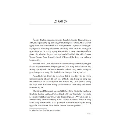 Sách GIÁO DỤC SONG NGỮ - CÁC VẤN ĐỀ SONG NGỮ, ĐA NGỮ MỚI NHẤT TRONG GIẢNG DẠY VÀ NGHIÊN CỨU