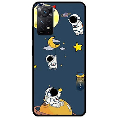 Ốp lưng dành cho Xiaomi Redmi Note 11 Pro 5G mẫu Hoạ Tiết Phi Hành Trăng