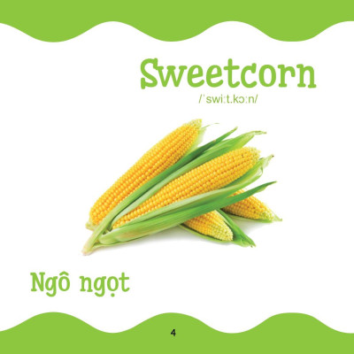 Cùng Con Trưởng Thành - Từ Điển Bằng Hình Cho Trẻ Mầm Non - Rau Củ Quả