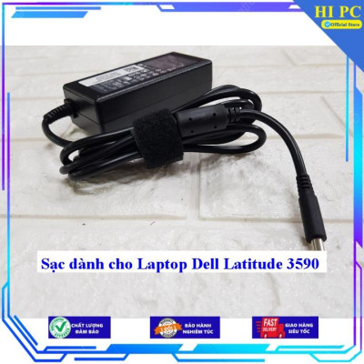 Sạc dành cho Laptop Dell Latitude 3590 - Kèm Dây nguồn - Hàng Nhập Khẩu