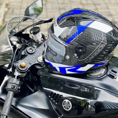 Mũ Bảo Hiểm Fullface Racing LS2 FF805 Thunder Carbon