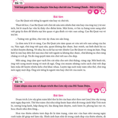 Sách - Những Bài Làm Văn Mẫu Lớp 4 - Biên soạn theo chương trình GDPT mới - Cánh Diều