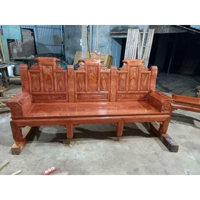 Bàn ghế tiếp khách gỗ sồi Mỹ