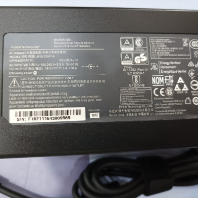 Sạc dành cho Laptop MSI GT72VR 6RD 231VN Dominator Tobii  hàng nhập khẩu