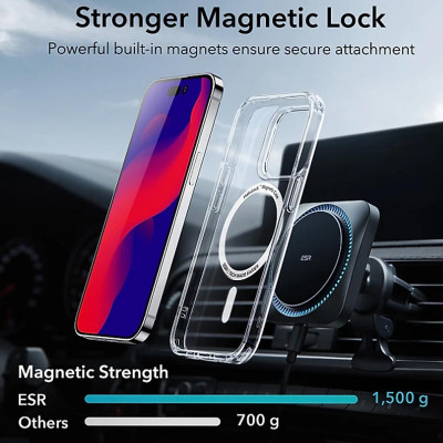 Ốp Lưng dành cho iPhone 13 Pro Max bảo vệ camera trong suốt chống ố hỗ trợ sạc từ chính hãng Memumi - Hàng Chính Hãng