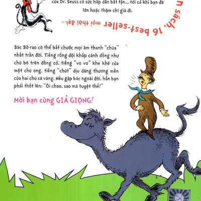 Dr. Seuss: Mr. Brown Can Moo! Can You – Bác Bờ-Rao Giả Rống Giống Như Bò! Còn Bạn? (Tặng kèm TickBook)