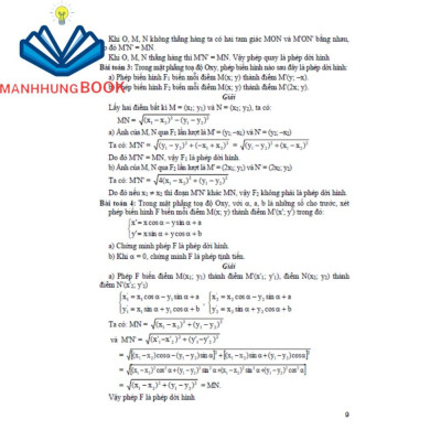 SÁCH - Phương pháp giải các chủ đề căn bản hình học 11 (dùng chung cho các bộ sgk hiện hành)
