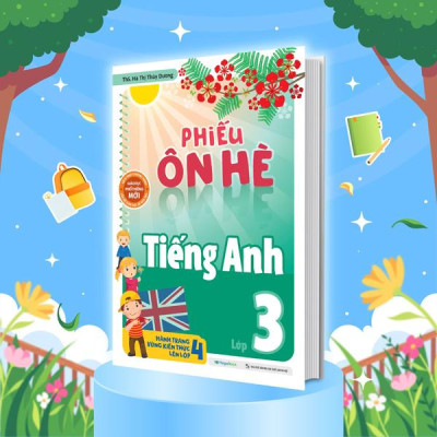Sách - Phiếu Ôn Hè Tiếng Anh Lớp 3