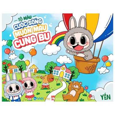 Sách - Tô Màu - Cuộc Sống Muôn Màu Cùng Bu