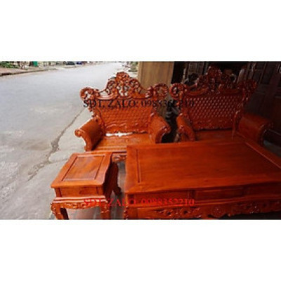 ️Bộ ghế hoàng gia gỗ hương đá
