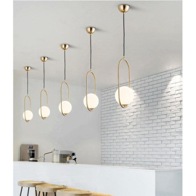 Combo 2 đèn thả trang trí LIZI độc đáo kèm bóng LED chuyên dụng