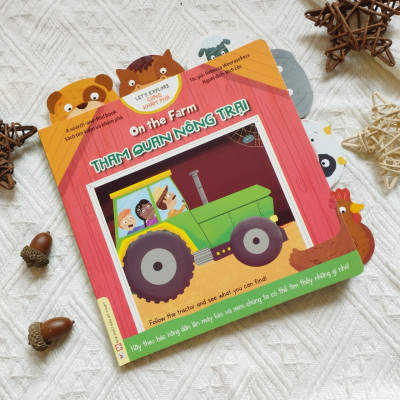 Sách tìm kiếm và khám phá - On the Farm - Tham quan nông trại