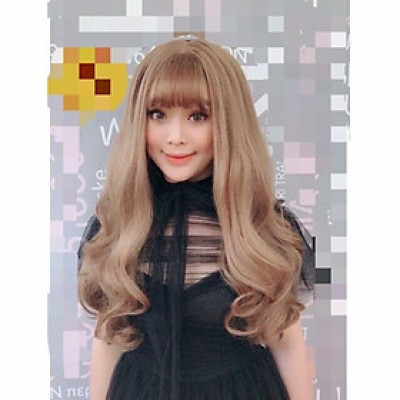 Nguyên đầu cao cấp dài lững- tặng lưới chùm tóc- hình thật