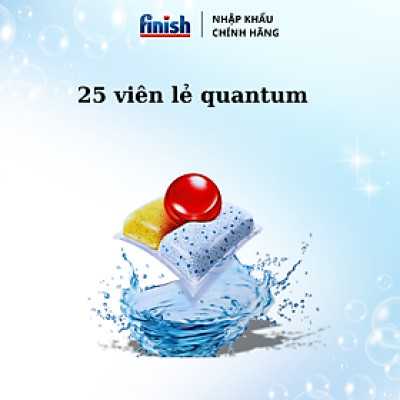 Viên rửa chén finish quantum
