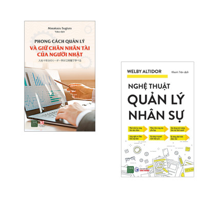  Combo 2Q: Phong Cách Quản Lý Và Giữ Chân Nhân Tài Của Người Nhật+Nghệ Thuật Quản Lý Nhân Sự / Tặng kèm Bookmark Happy Life 