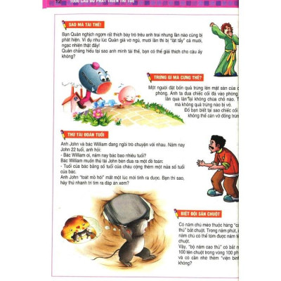 1000 câu đố phát triển trí tuệ - Khai phá tiềm năng